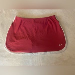 Nike pink athletic skirt